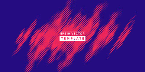 Poster - Abstract background with halftone gradient effect. Eps10 vector.