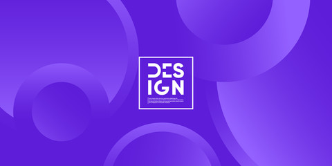 Poster - creative geometric wallpaper. trendy gradient shapes composition. eps10 vector.