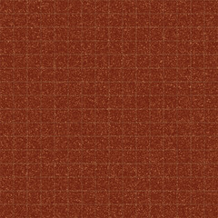 Wall Mural - The wall of the kitchen is lined with small square tiles of dark orange color speckled.Texture or background