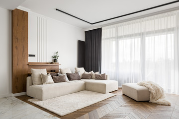 Wall Mural - elegant and comfortable living room