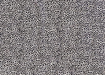 Wall Mural - Fabric with lots of black spots.Texture or background