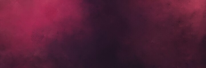Poster - abstract painting background texture with very dark violet, dark moderate pink and very dark pink colors and space for text or image. can be used as header or banner