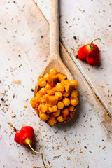 Canvas Print - vegetarian chickpea and seitan stew