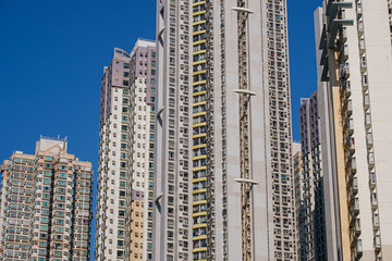 Poster - Residential buildings in Hong Kong