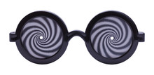 Spiral Funny Glasses Cut Out