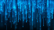 © Olga - Digital background. Big data. Hacker concept. Abstract matrix. Computer generated many numbers. 3d rendering