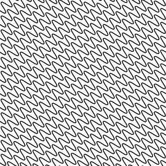 Wall Mural - seamless black and white minimal geometric pattern vector background. perfect for wallpapers, patter