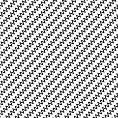 Wall Mural - seamless black and white minimal geometric pattern vector background. perfect for wallpapers, patter