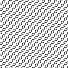 Wall Mural - seamless black and white minimal geometric pattern vector background. perfect for wallpapers, patter
