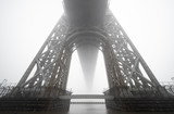 Fog. George Washington bridge in a foggy day