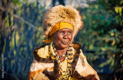 Plakat Traditional african woman