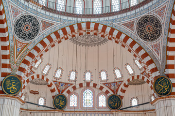 Sticker - Sehzade mosque in Istanbul, Turkey