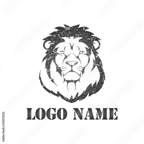 Cuadros en Lienzo King Lion logo template - VECTOR