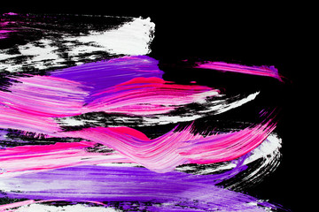 Wall Mural - Abstract brush strokes