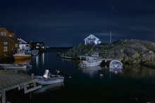 Houses And Boats On Archipelago
