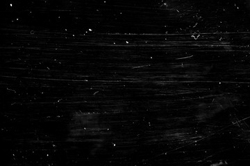 Poster - texture with scratches on a black