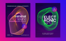 Trance Event. Dynamic Fluid Shape And Line. Commercial Show Cover Set. Neon Trance Event Flyer. Techno Dj Party. Electro Dance Music. Electronic Sound. Club Fest Poster.