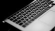 © dragomirescu - Black and white laptop or notebook computer keyboard keys