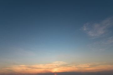 sky with clouds