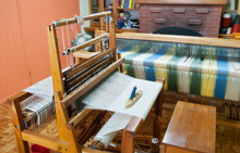 Loom Craft Room Old Textile Handmade Techniques Weaving