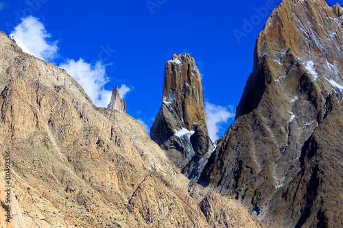 Trango Towers In The Karakoram Mountains Pakistan Stock Photo Adobe Stock Trango Towers In The Karakoram Mountains Pakistan Stock Photo Adobe Stock