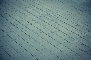 Roads, paved walkways, stone blocks