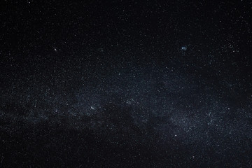Wall Mural - dark starry sky with many stars, universe background