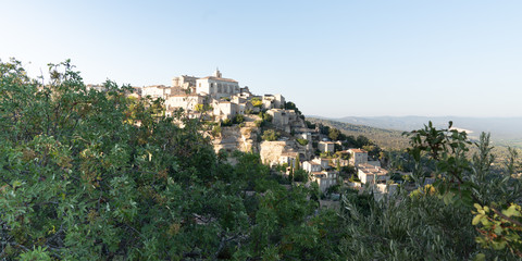 Wall Mural - Panorama of hilltop town Gordes village unesco France