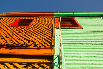 Wall Mural - The colourful buildings of La Boca, Buenos Aires, Argentina