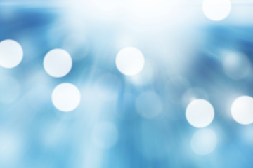 Wall Mural - Blue gradient background or bokeh abstract design for wallpaper