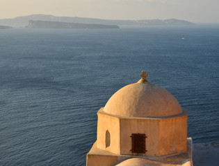 Orthodox church on Santorini Island