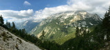Fototapeta Góry - Julian Alps, near Mala Mojstrovka peak in Slovenia