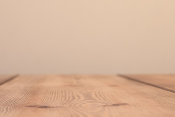 Poster - Brown wooden texture flooring background.