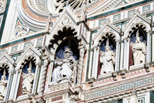 Detail Of Santa Maria In Fiore, Cathedral Of Florence