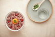 © Maki Company Limited/Stocksy - A bowl of red bean porridge.