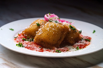 Wall Mural - Breaded Fried Toasted Ravioli