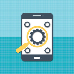Poster - Mobile support app icon