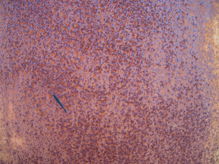 rusted old metal iron background