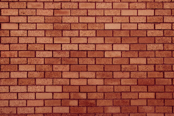 Sticker - Old red bricks wall for texture and background.