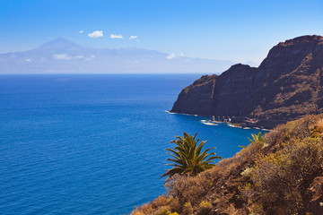 Wall Mural - Beautiful beach in La Gomera island - Canary