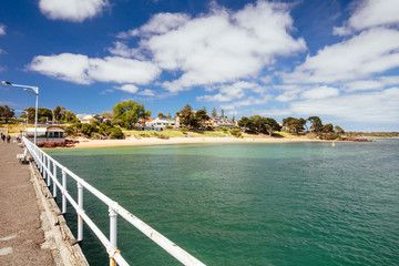 Wall Mural - Cowes Foreshore on Philip Island in Australia