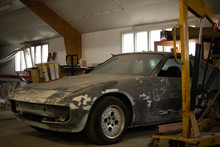 Car To Painting Grey Garage Repair