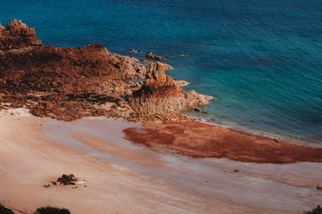 sea and rocks