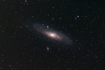 Wall Mural - the andromeda galaxy photographed from mannheim in germany.