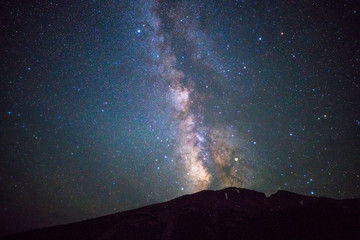 Wall Mural - Milky way over Great Basin national park