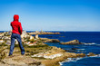 © anetlanda - Tourist woman on sea coast in Spain