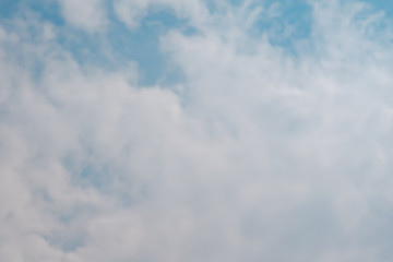 Wall Mural - beautiful white clouds and blue sky high definition skyscraper with grunge texture for background ab