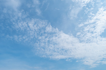 Wall Mural - beautiful white clouds and blue sky high definition skyscraper with grunge texture for background ab