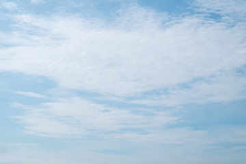 Beautiful white clouds and blue sky high definition skyscraper with grunge texture for background Abstract,nature art style,soft and blur focus.