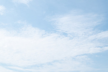 Wall Mural - beautiful white clouds and blue sky high definition skyscraper with grunge texture for background ab